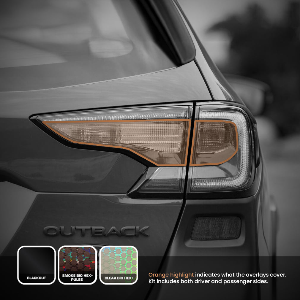 Autotech Park Precut 35% Tint Film For 2015-2019 Subaru Outback Front Side Windows