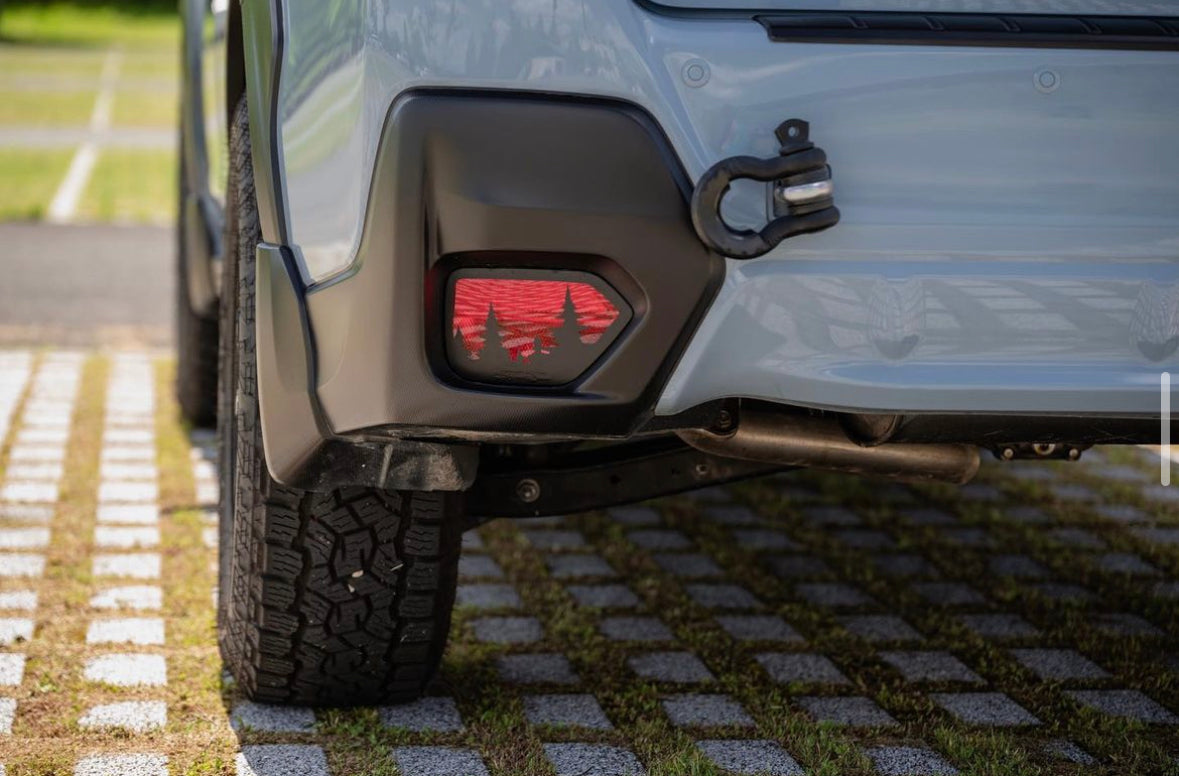 Forest Rear Reflector Overlays