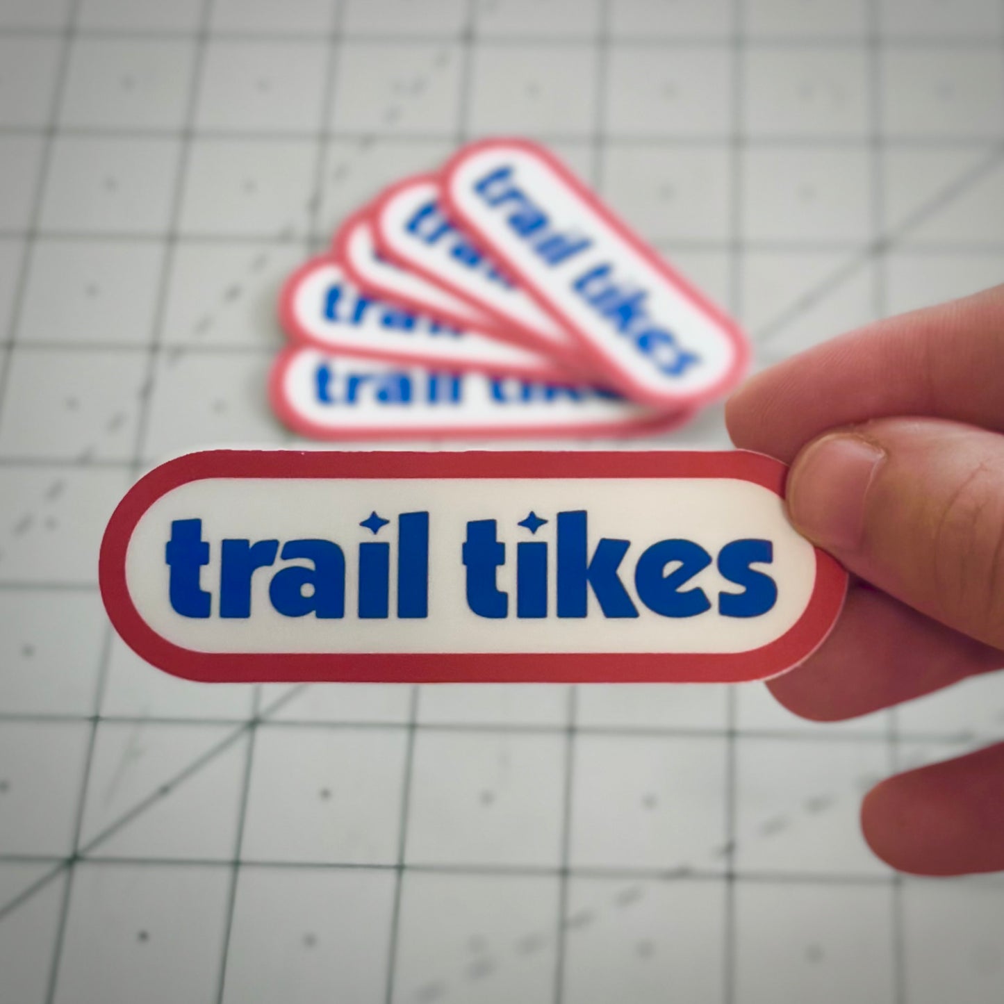 Trail Tikes Sticker
