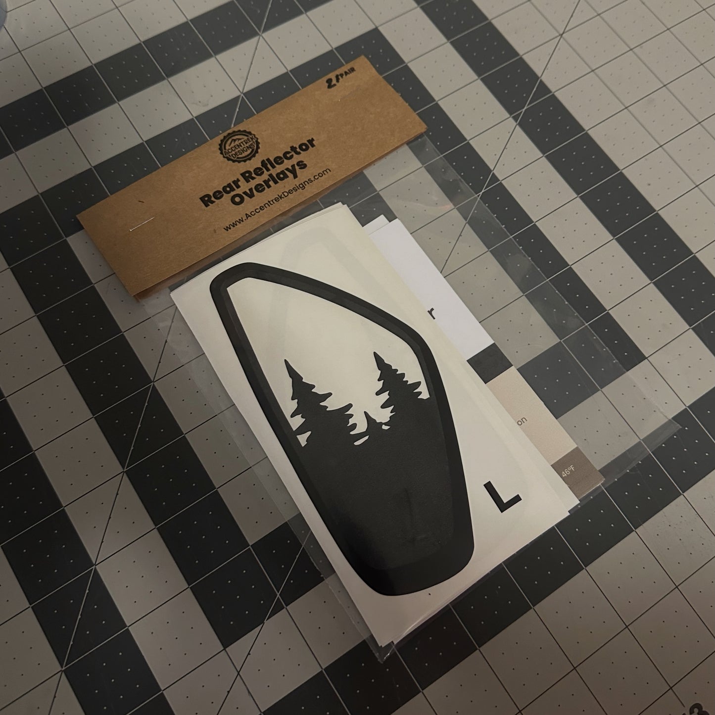 Forest Rear Reflector Overlays