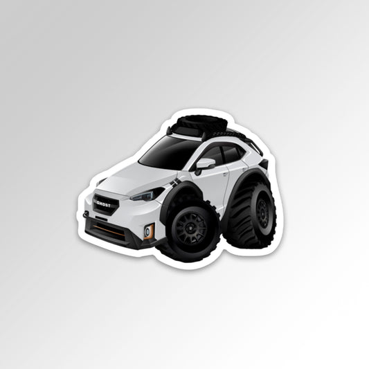Ghost CARtoon Sticker