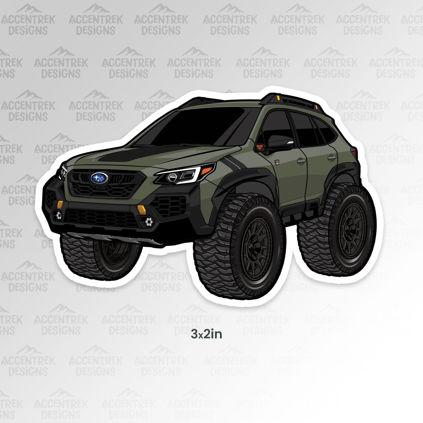 Outback Wilderness CARtoon Sticker