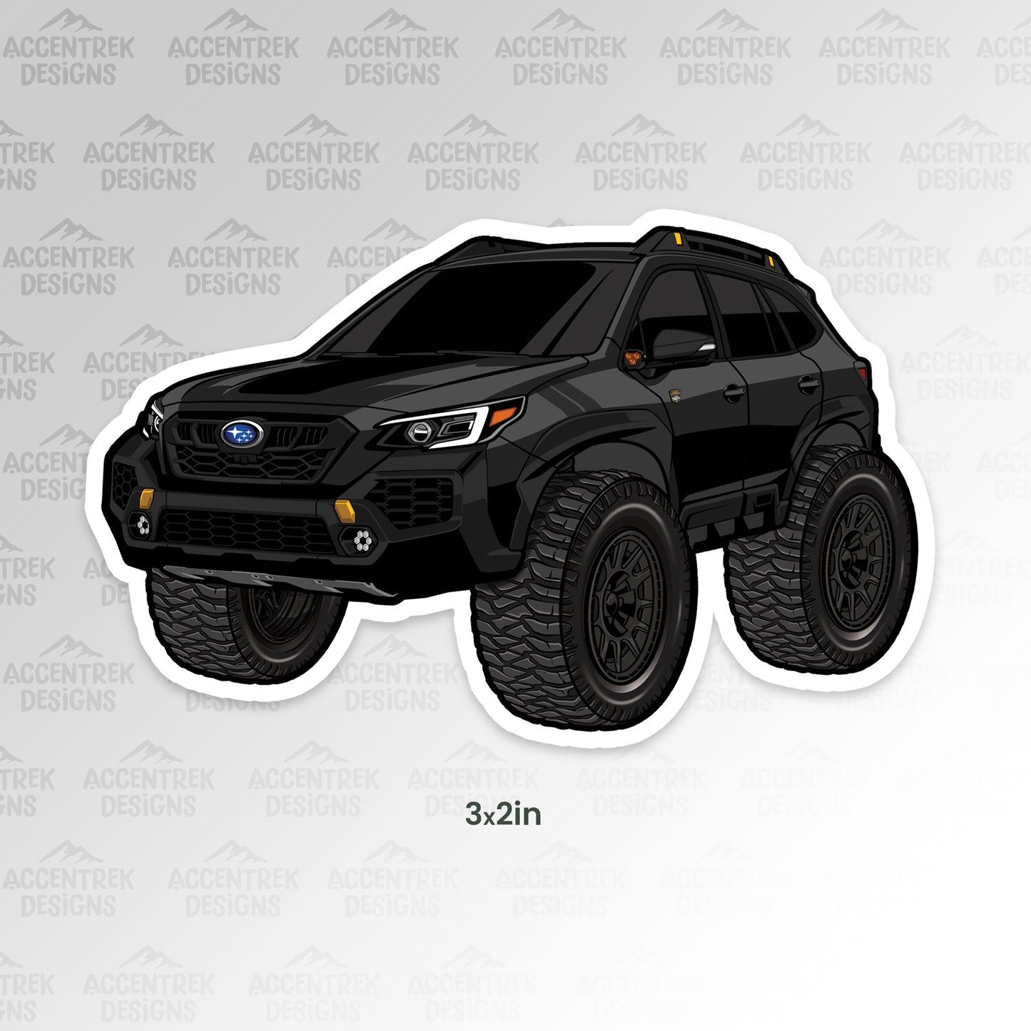 Outback Wilderness CARtoon Sticker