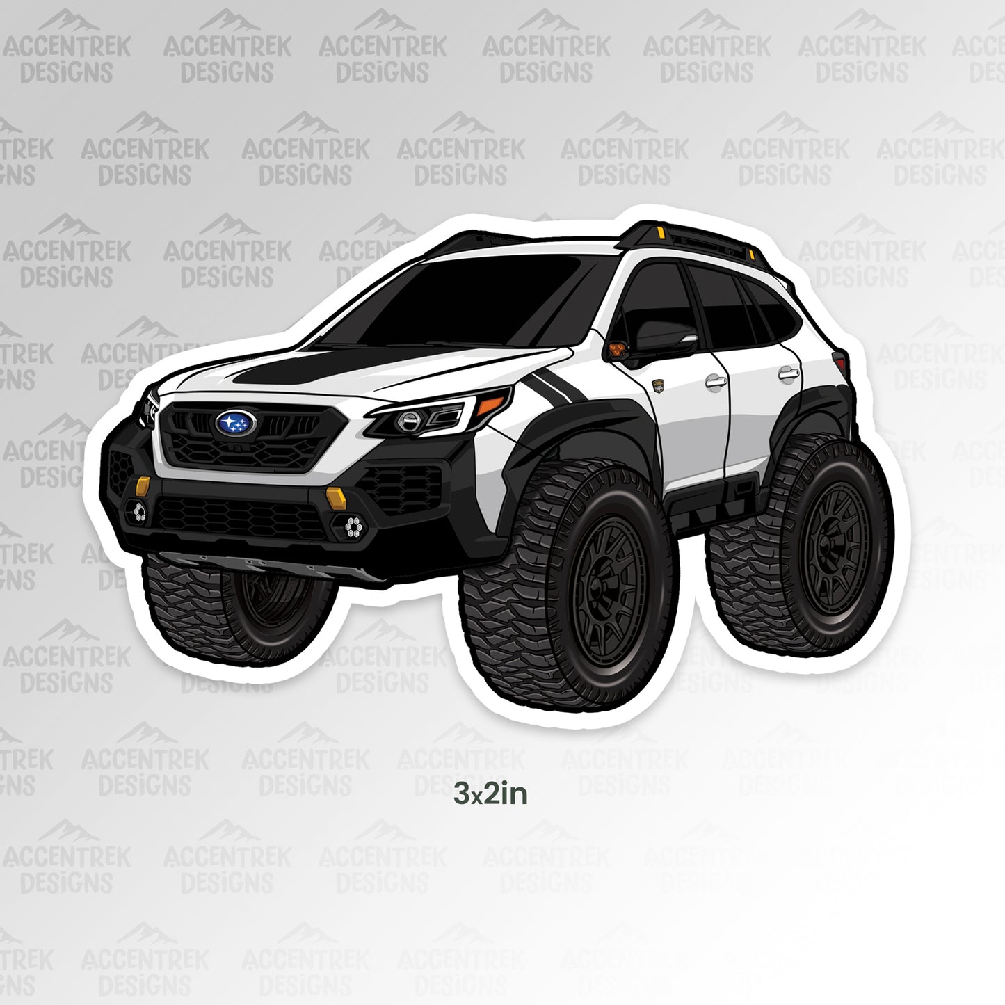 Outback Wilderness CARtoon Sticker