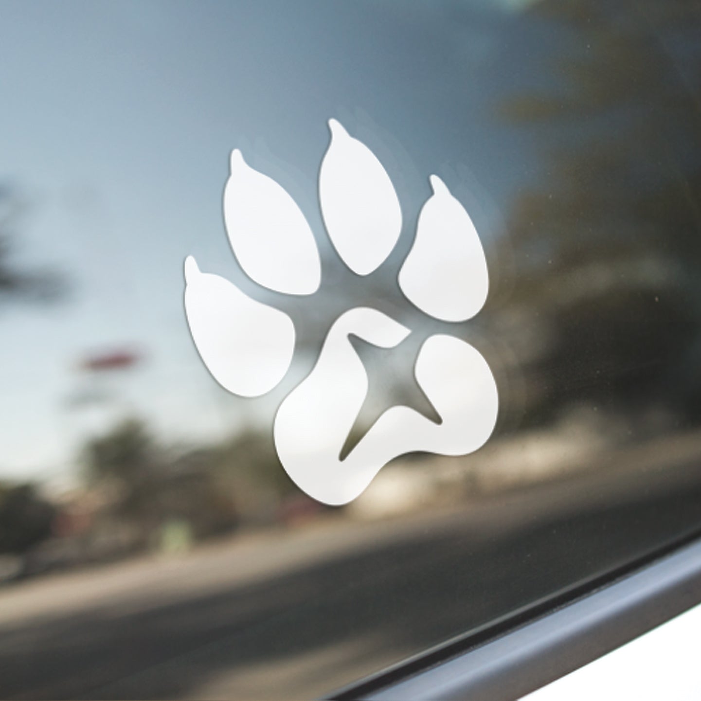 Paw Print Decal