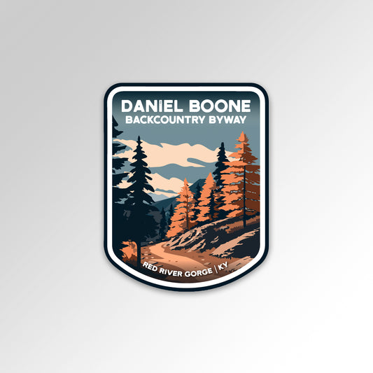 Daniel Boone Backcountry Byway Sticker