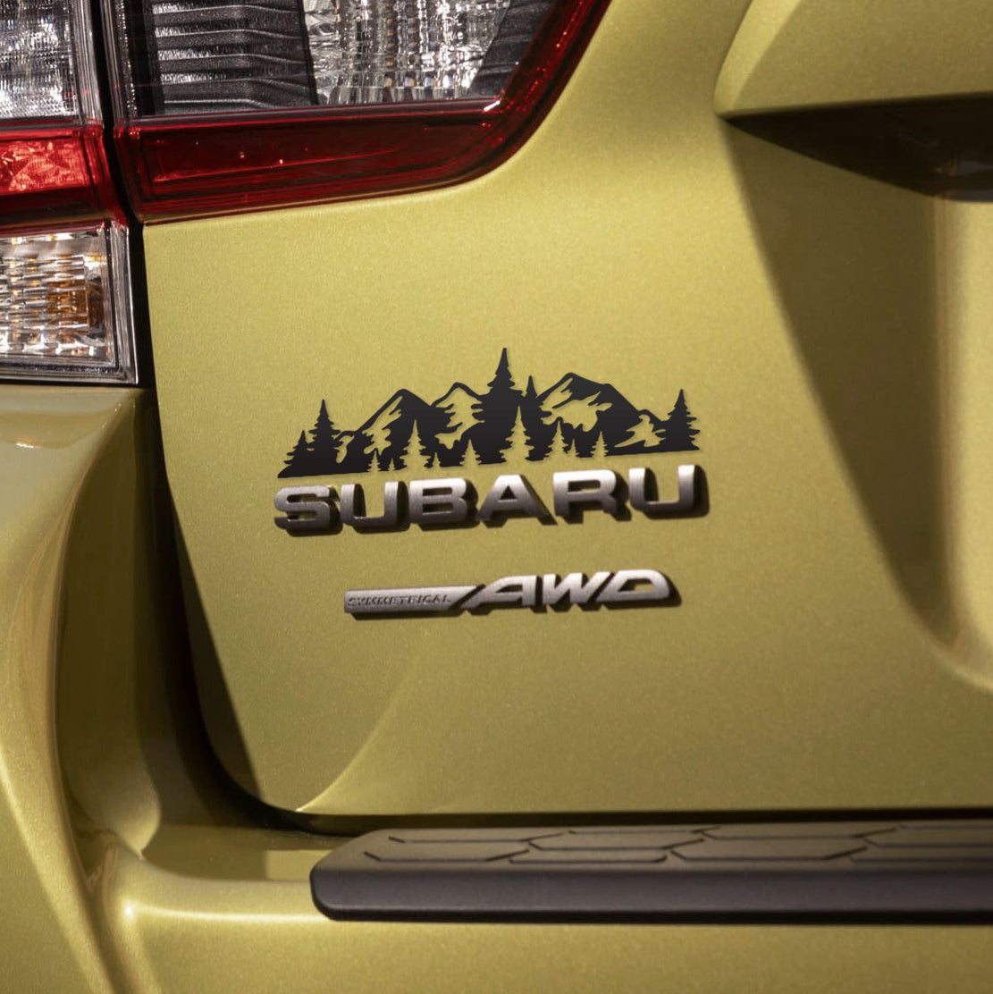 Mountain Badge Decal 2.0