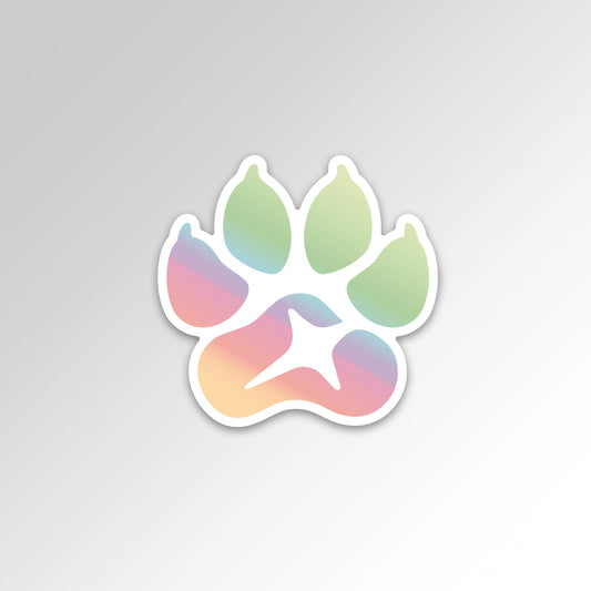 Paw Print Sticker