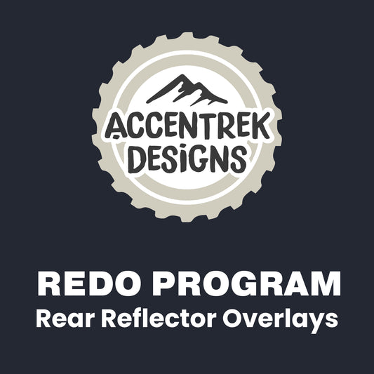 Rear Reflector Overlays Replacement