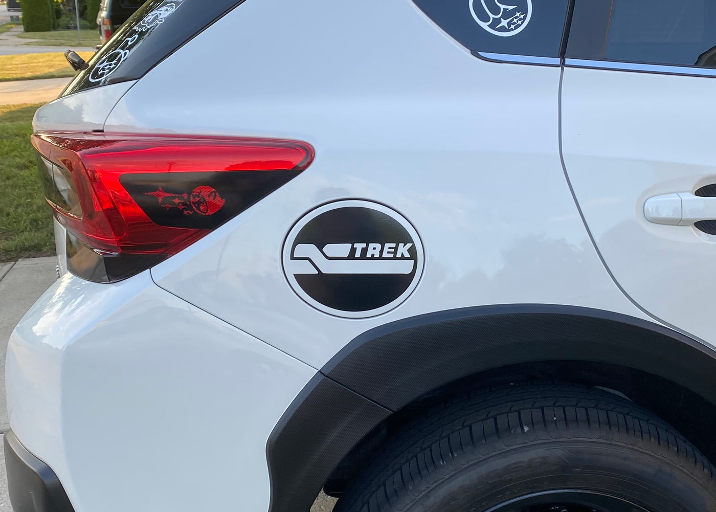 XTREK Gas Cover Decal