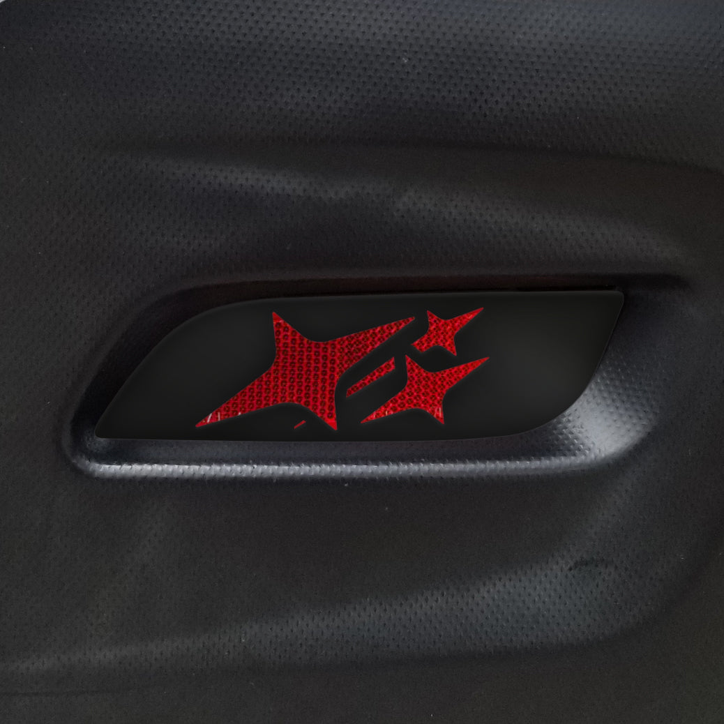 Starlit Rear Reflector Overlays