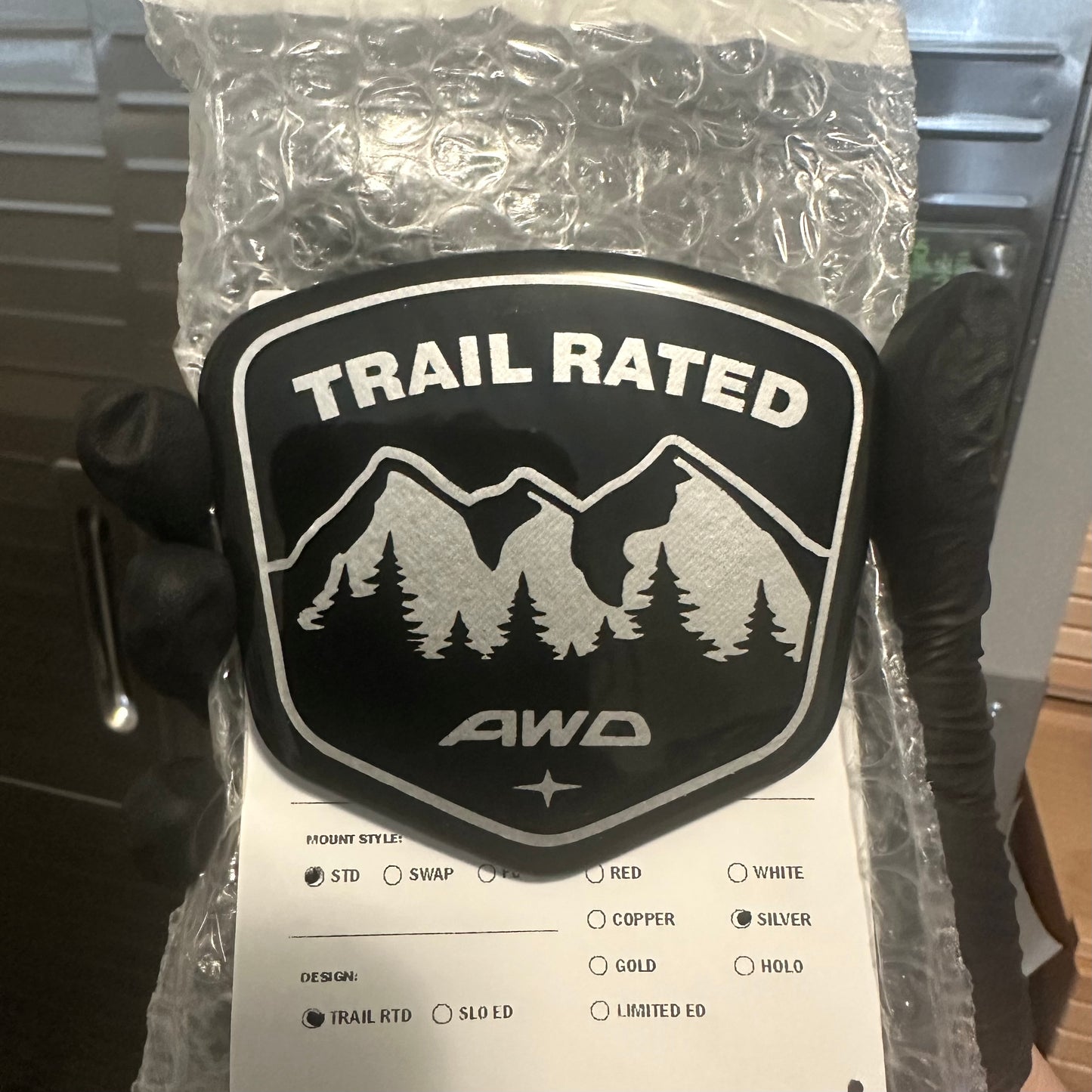 Standard Trail Rated Badges
