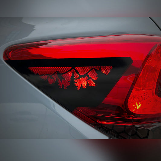 Mountain Side Taillight Overlays