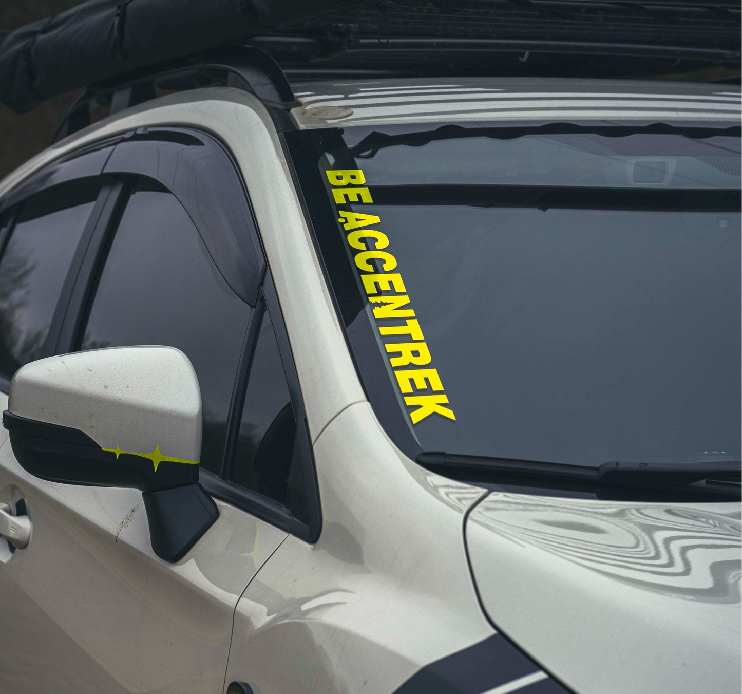 Be Accentrek Windshield Banner