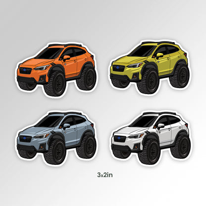 Offroad CARtoon Sticker