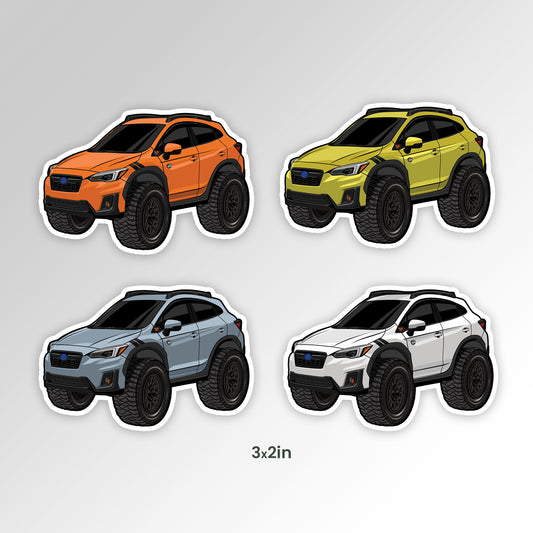 Crosstrek CARtoon Sticker