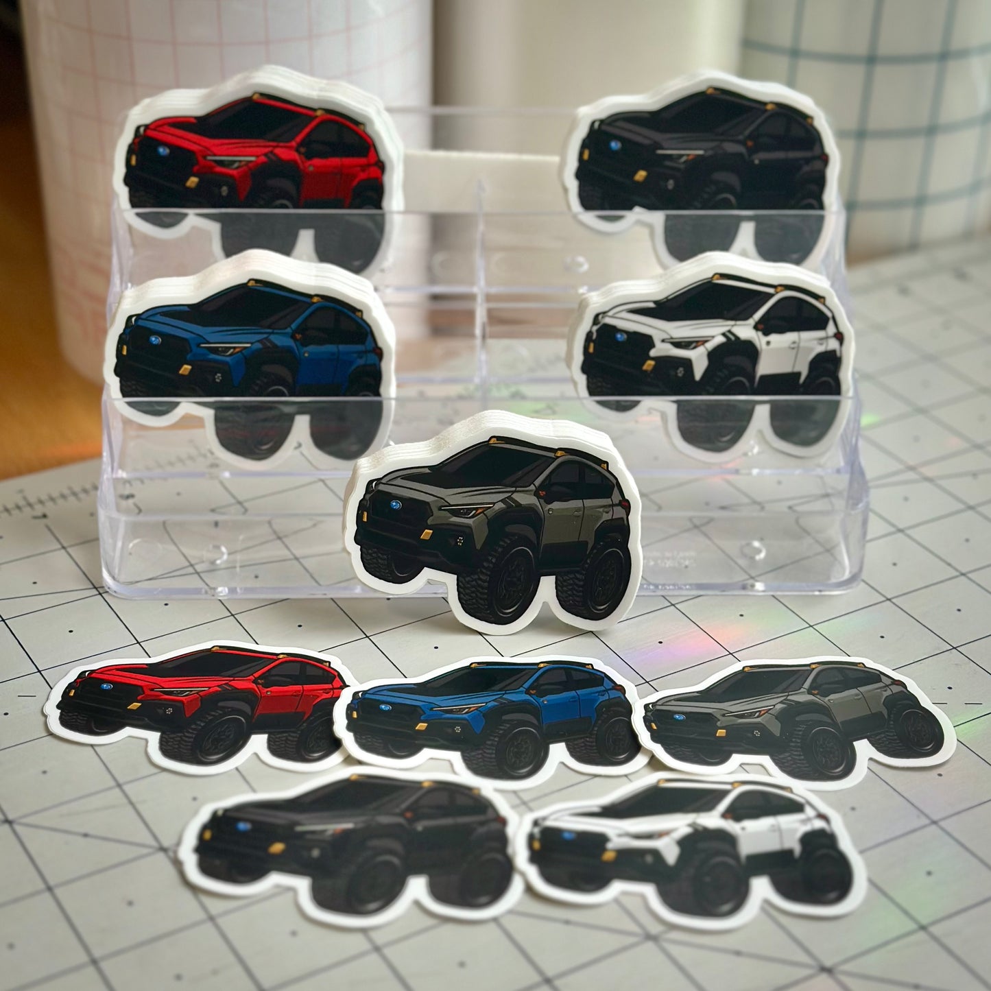 Crosstrek Wilderness CARtoon Sticker