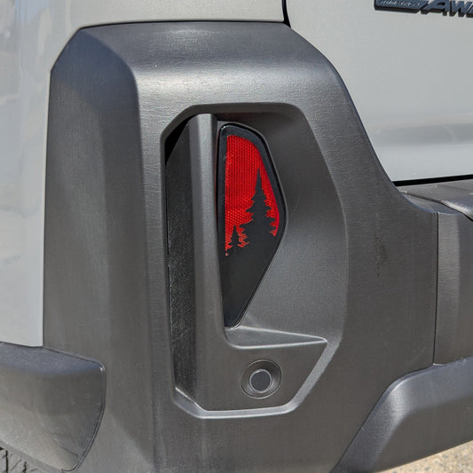 Forest Rear Reflector Overlays