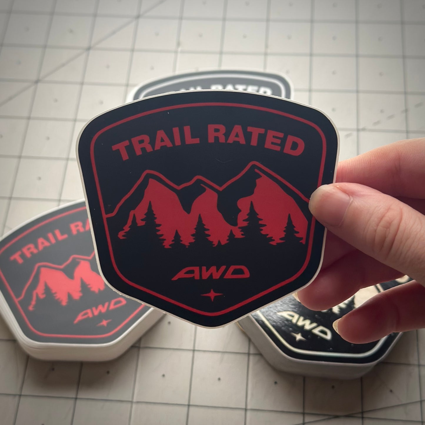 クロストレック カートゥーン ステッカー