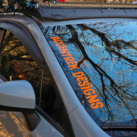 Accentrek Designs Windshield Banner