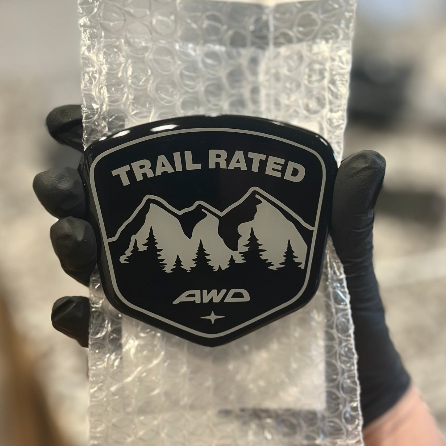 Swappable Trail Rated Badges