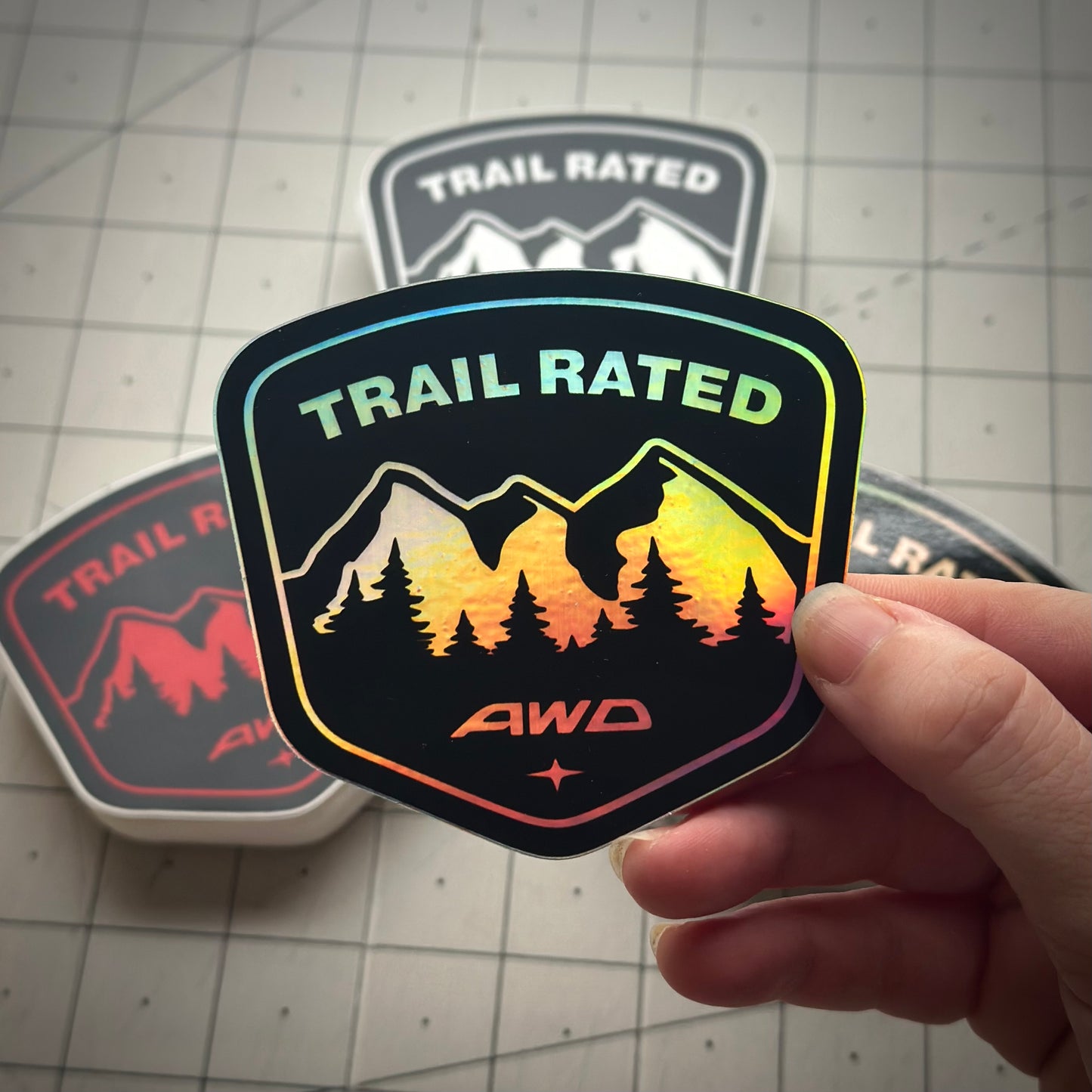 クロストレック カートゥーン ステッカー