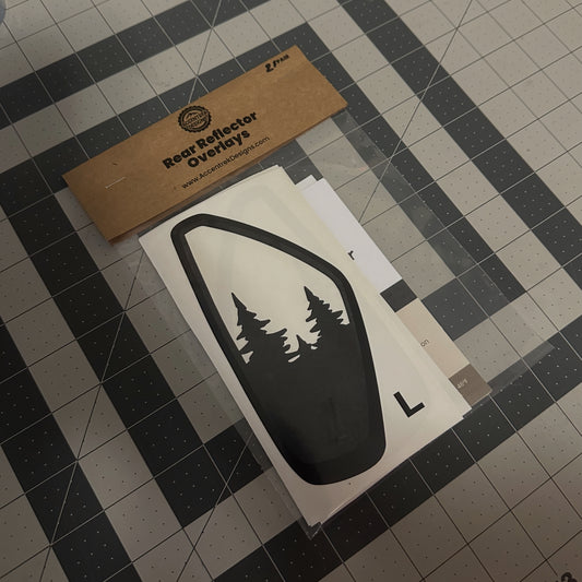 Forest Rear Reflector Overlays