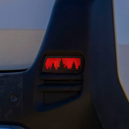 Forest Rear Reflector Overlays
