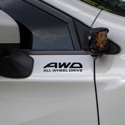 AWD All Wheel Drive Decal Set