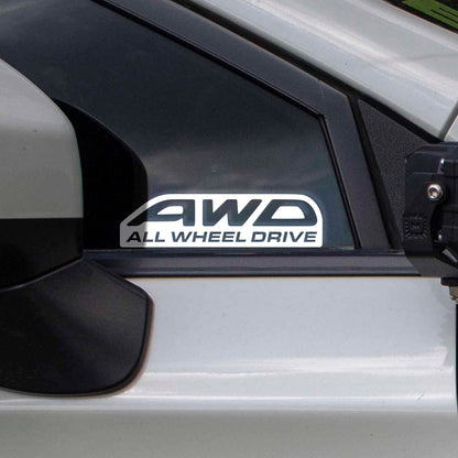 AWD All Wheel Drive Decal Set