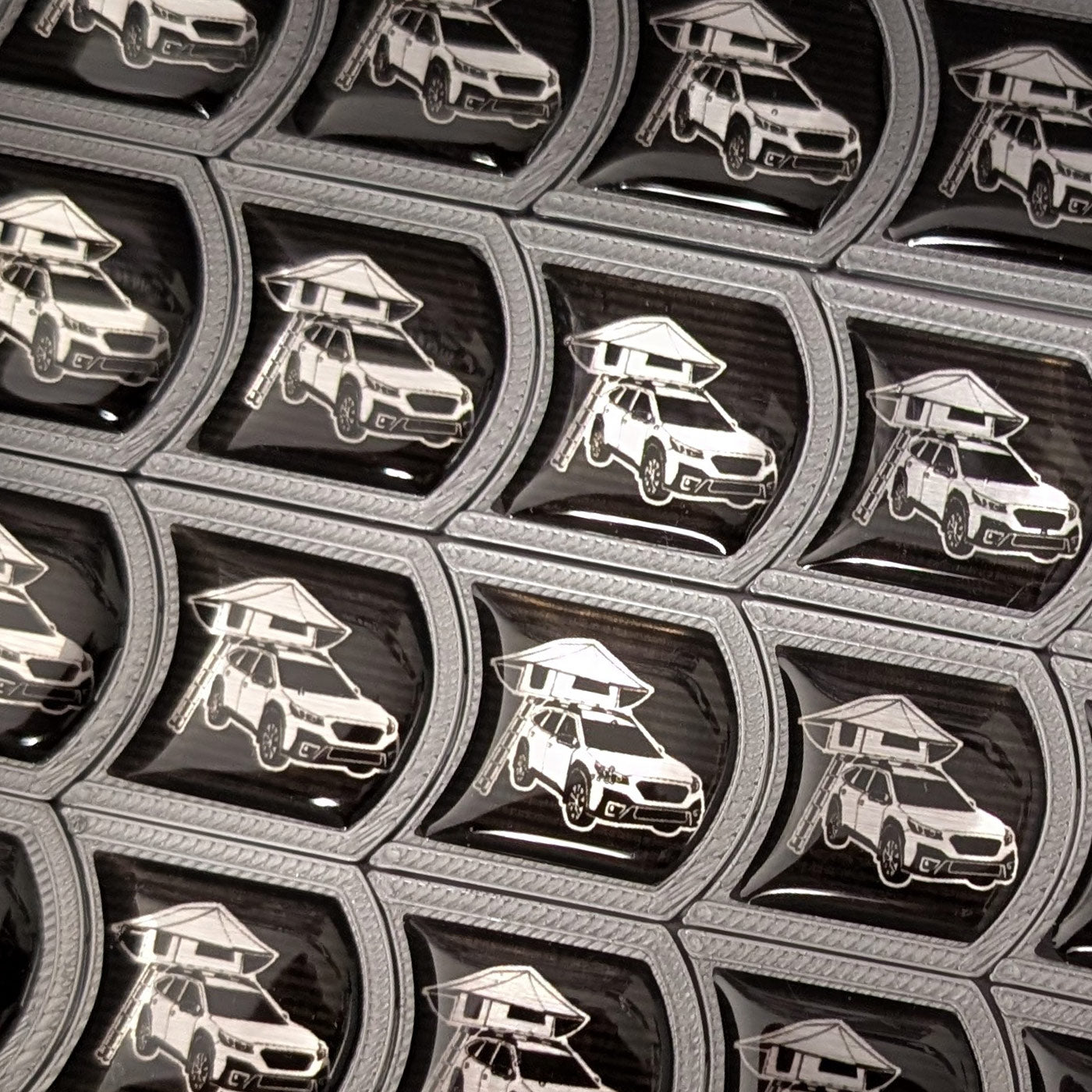 Car Camping Lifestyle Badge