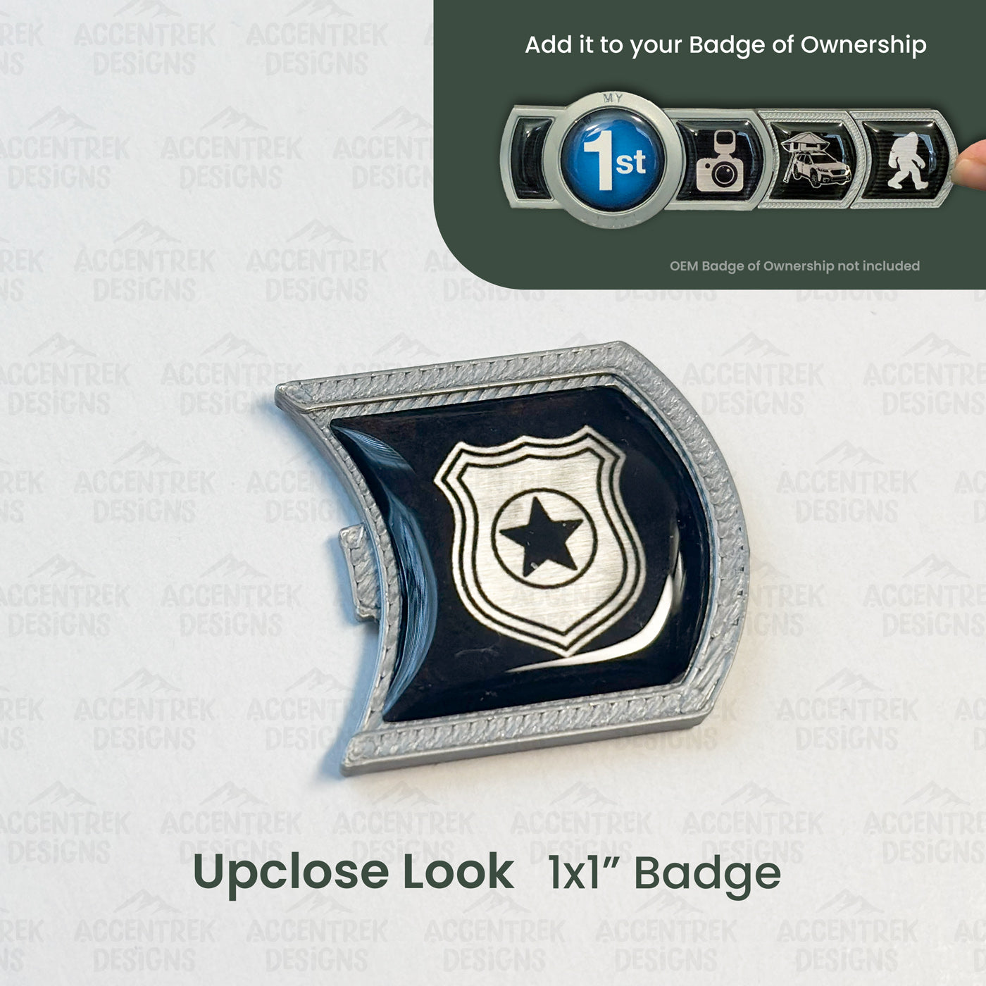 First Responder Lifestyle Badges