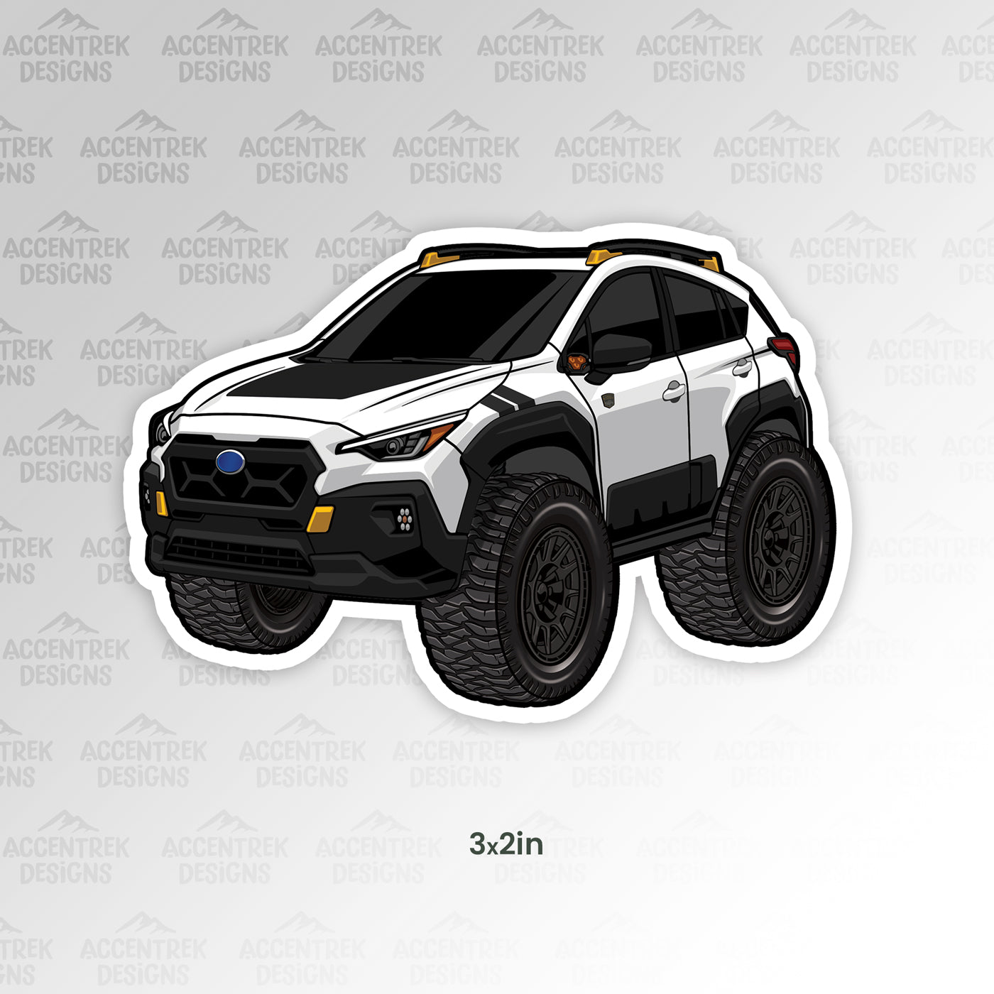 クロストレック カートゥーン ステッカー