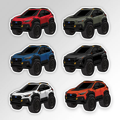 Offroad CARtoon Sticker