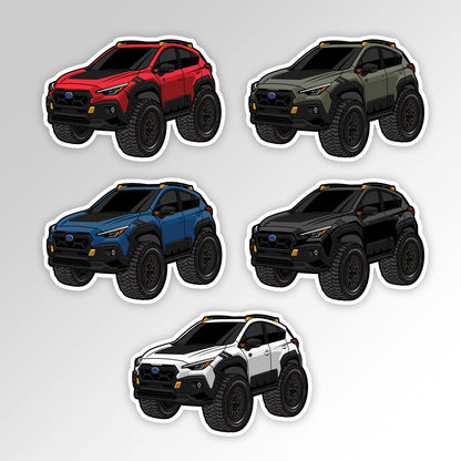 クロストレック カートゥーン ステッカー