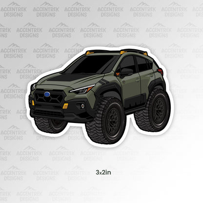 クロストレック カートゥーン ステッカー