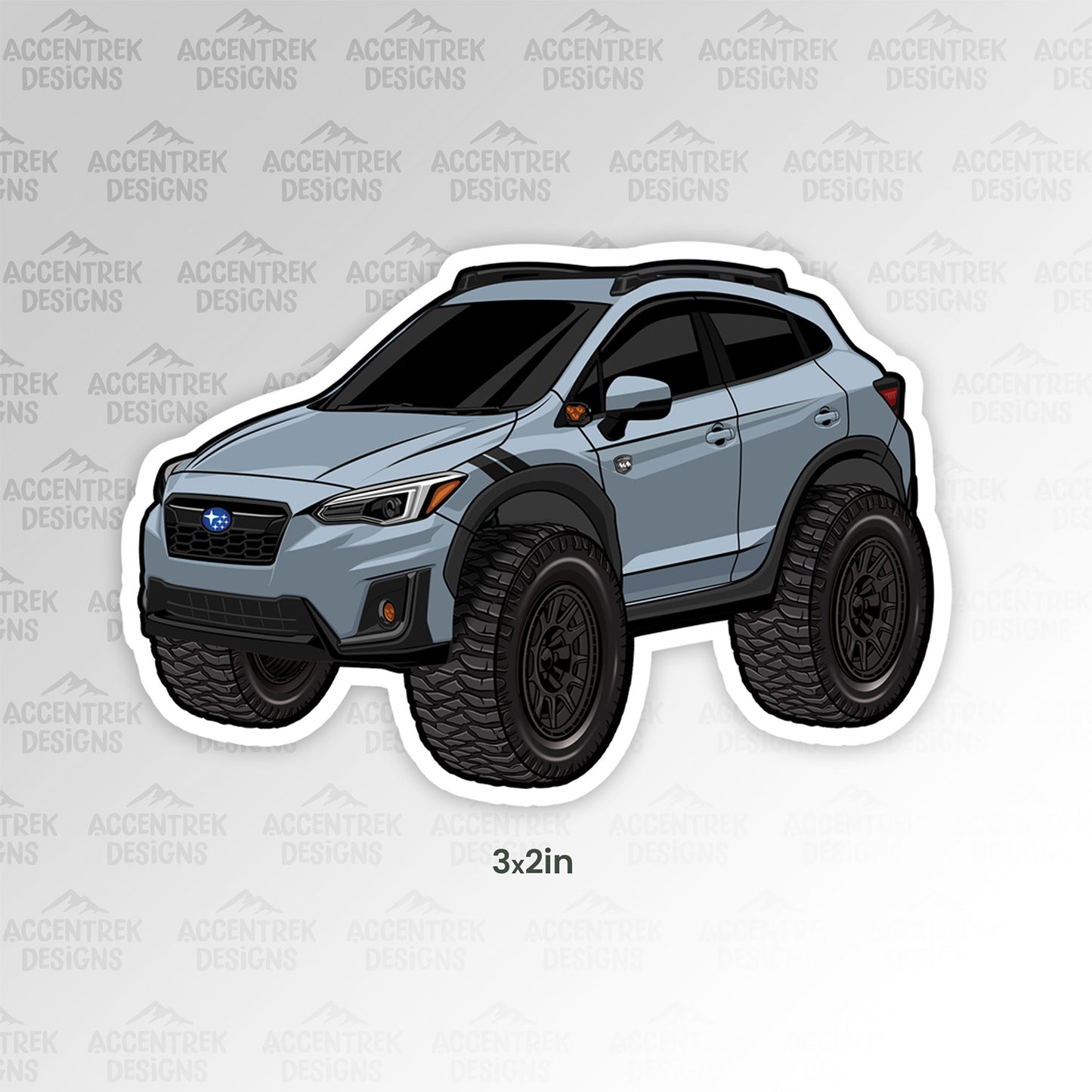Crosstrek CARtoon Sticker