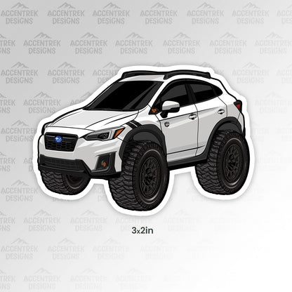 Crosstrek CARtoon Sticker