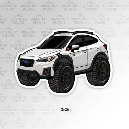 Offroad CARtoon Sticker