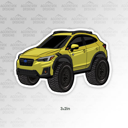 Offroad CARtoon Sticker