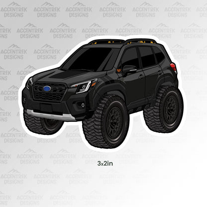 クロストレック カートゥーン ステッカー