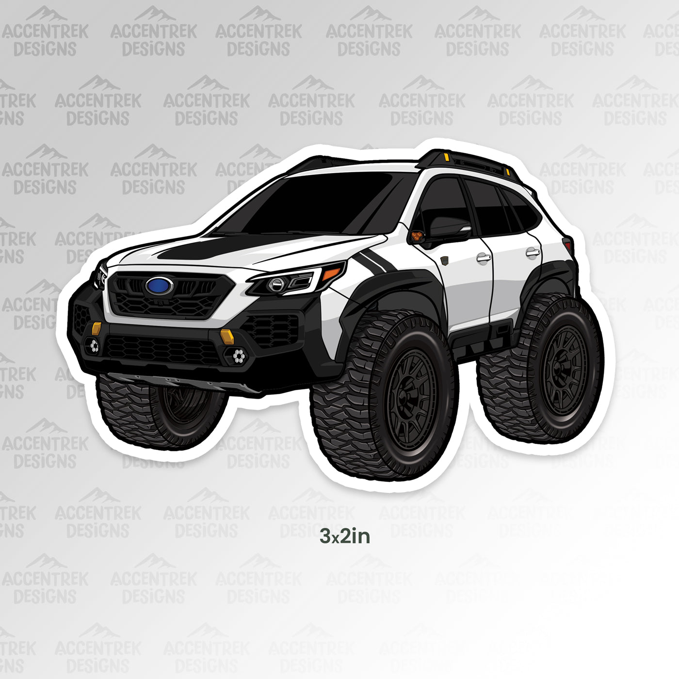 クロストレック カートゥーン ステッカー