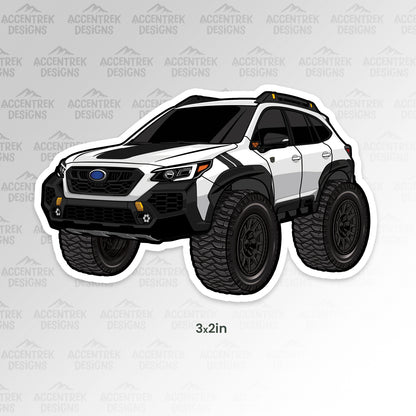 クロストレック カートゥーン ステッカー