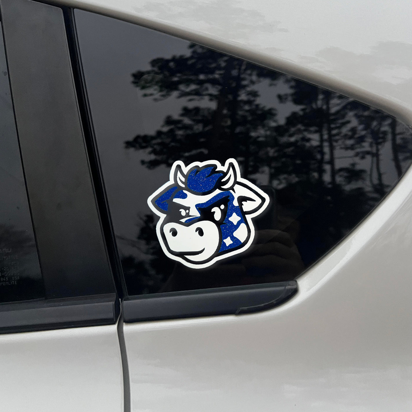 Subie Star Cow Decal