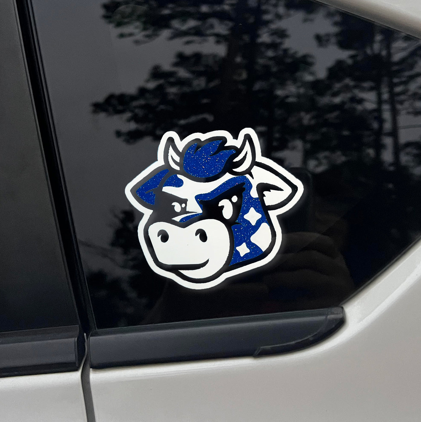 Subie Star Cow Decal