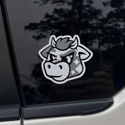 Subie Star Cow Decal