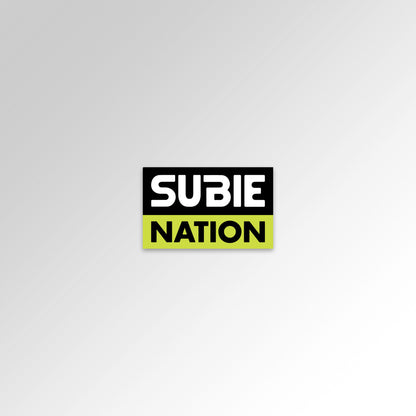 Subie Nation Sticker