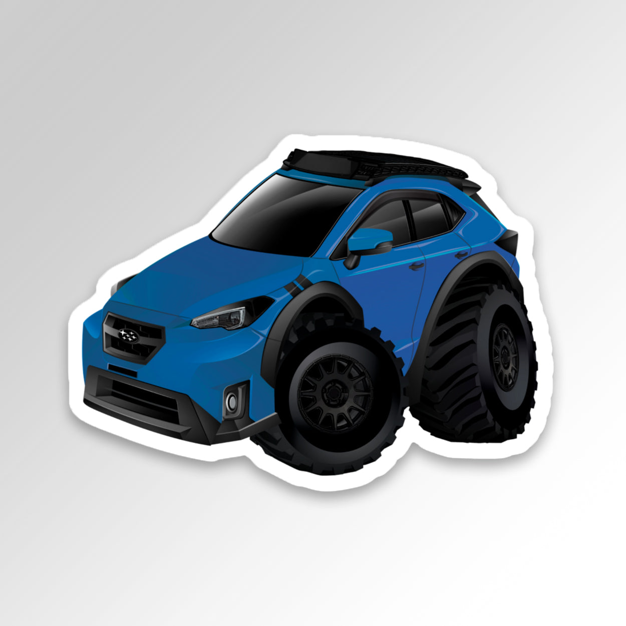 Crosstrek CARtoon Sticker