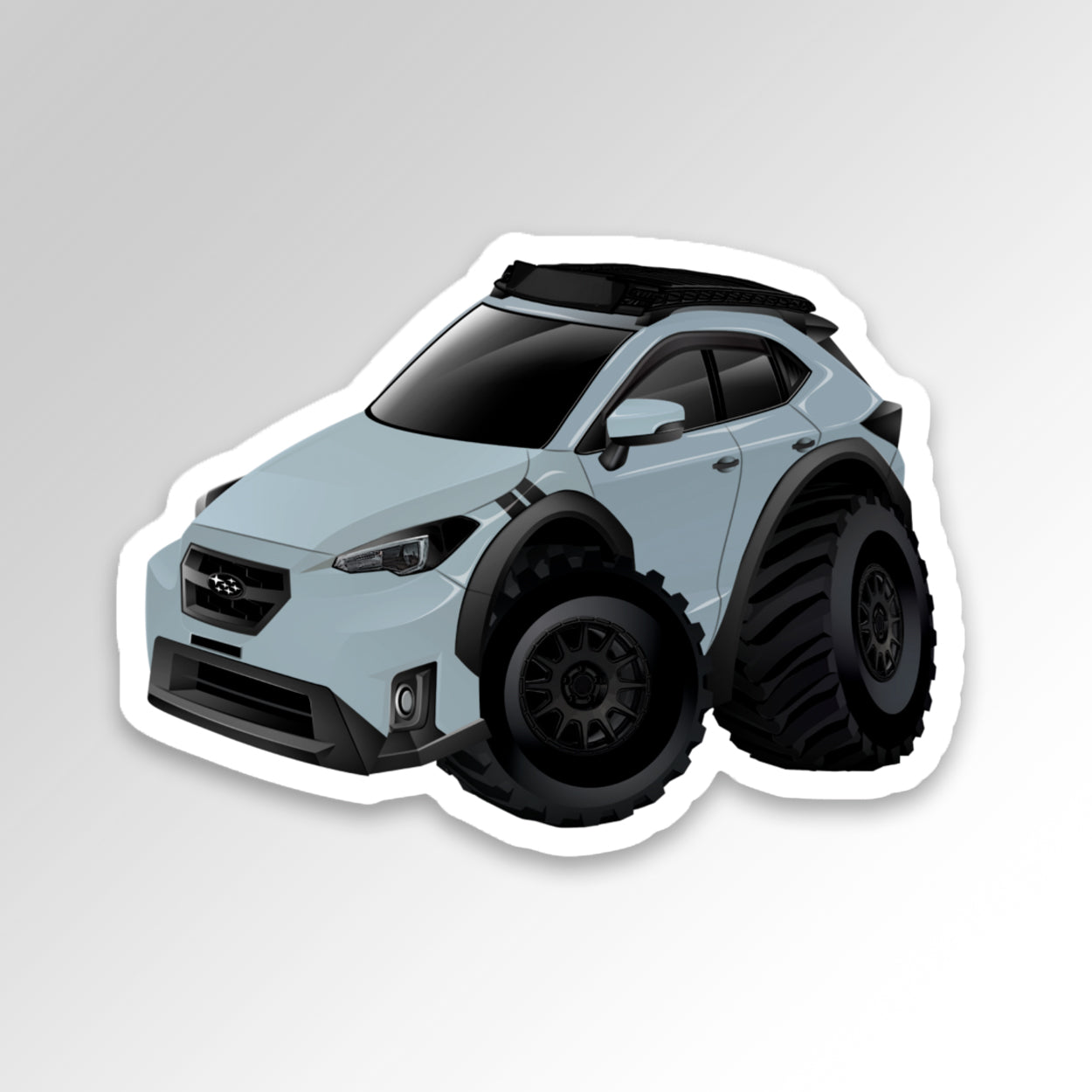 Crosstrek CARtoon Sticker