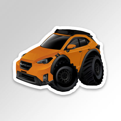 Crosstrek CARtoon Sticker